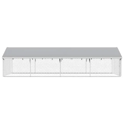 Vanjski kavez za pse s krovom 600 x 300 x 150 cm - 600 x 300 x 150 cm Cijena