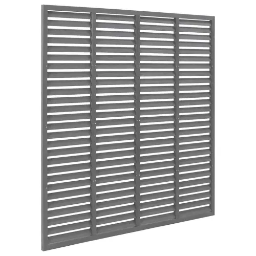 Rešetkasta ograda od WPC-a 180 x 180 cm siva - Siva 180 x 180 cm 1 Cijena