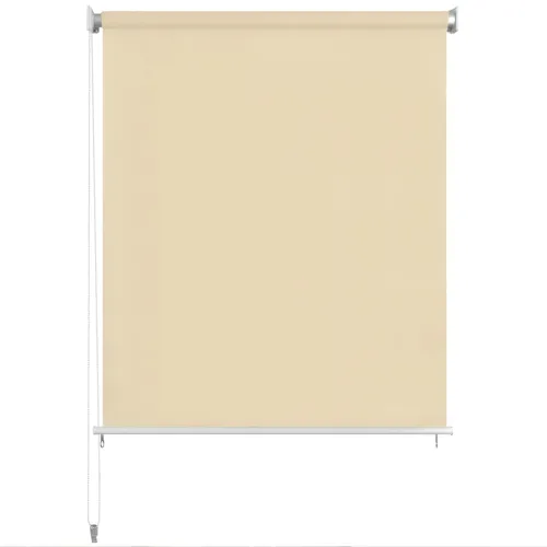 Vanjska rolo zavjesa 145 (Š) x 140 (V) cm krem boje - Krema 140 x 140 cm Cijena