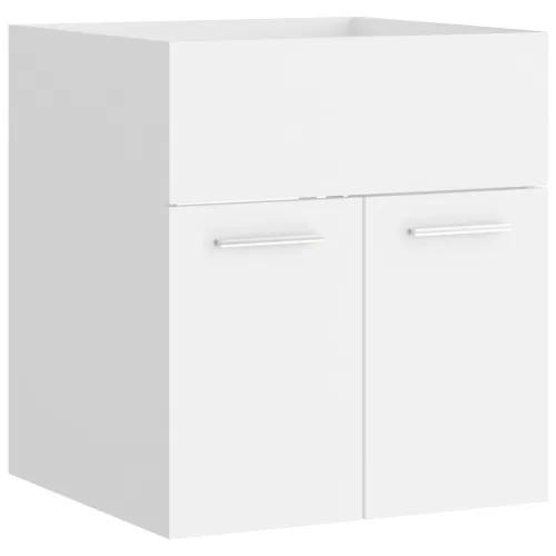 Set kupaonskog namještaja od iverice bijeli - Bijela 41 x 38.5 x 46 cm 1 1 Cijena