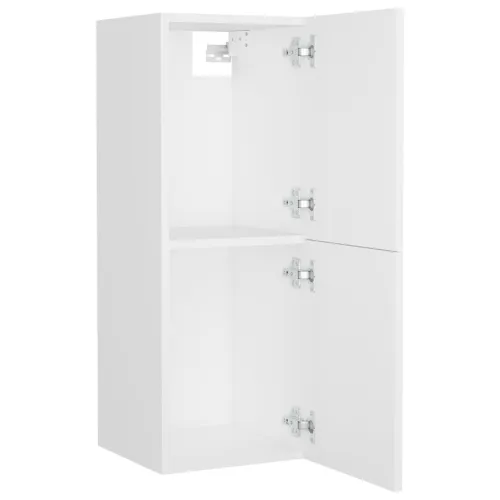 Set kupaonskog namještaja od iverice bijeli - Bijela 41 x 38.5 x 46 cm 1 1 Cijena