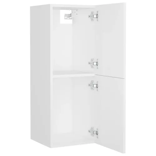 Set kupaonskog namještaja od konstruiranog drva bijeli - Bijela 60 x 38.5 x 46 cm 1 1 Cijena