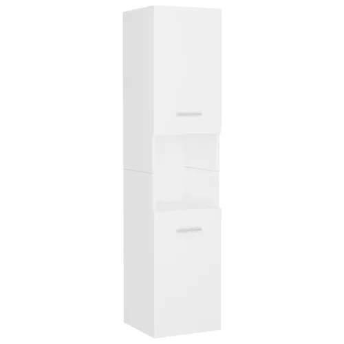 Set kupaonskog namještaja od iverice bijeli - Bijela 41 x 38.5 x 46 cm 1 4 Cijena