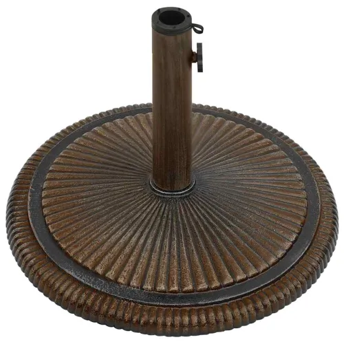 Stalak za suncobran brončani 45 x 45 x 30 cm lijevano željezo - Bronzana 45 x 45 x 30 cm Cijena