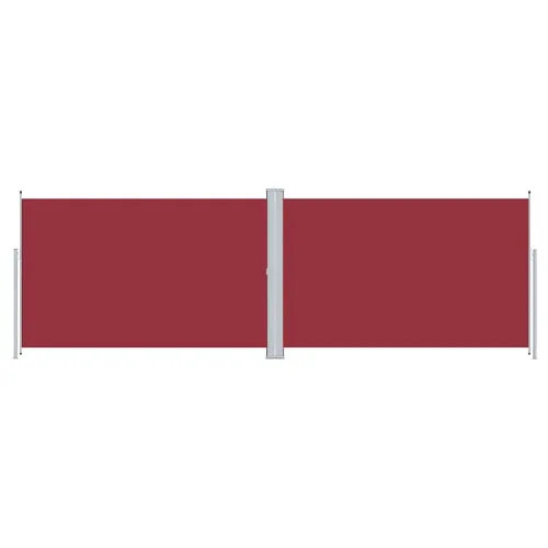 Uvlačiva bočna tenda crvena 200 x 600 cm - Crvena 200 x 600 cm Cijena