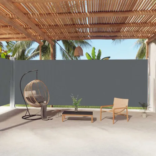 Uvlačiva bočna tenda antracit 220 x 1000 cm - Antracit 220 x 1000 cm Cijena