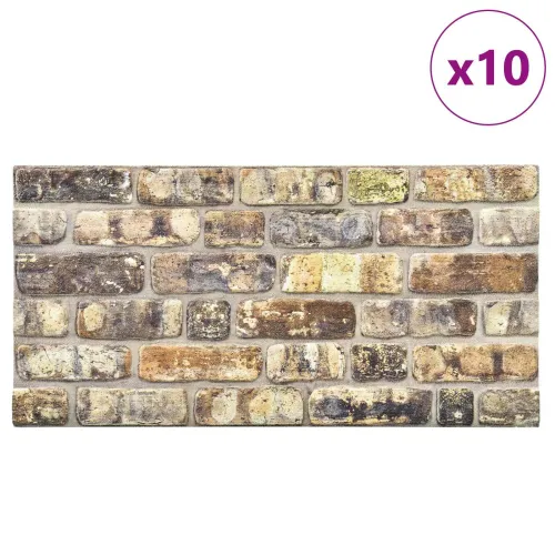 Zidne panele 10 kom. 100 x 50 cm Šareni EPS pjena - Šareni Cijena