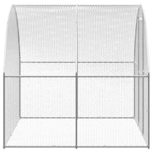 Vanjski kokošinjac 3 x 8 x 2 m od pocinčanog čelika - 3 x 8 x 2 m S krovom Cijena