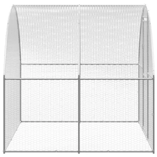 Vanjski kokošinjac 3 x 16 x 2 m od pocinčanog čelika - 3 x 16 x 2 m S krovom Cijena