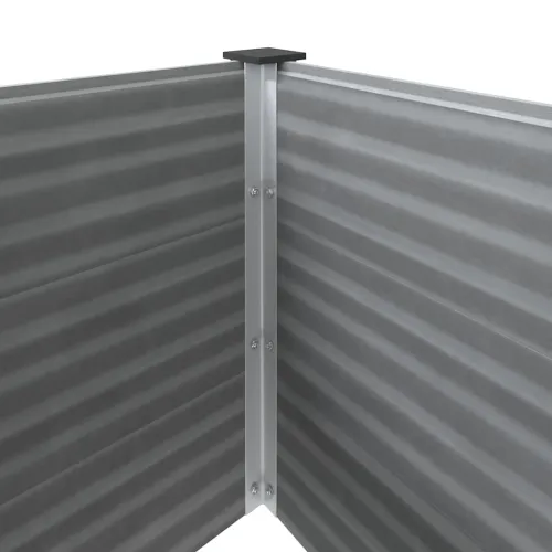 Vrtna Posuda za Sadnju WPC 100x50x54 cm Siva - 100 x 50 x 54 cm Siva Cijena