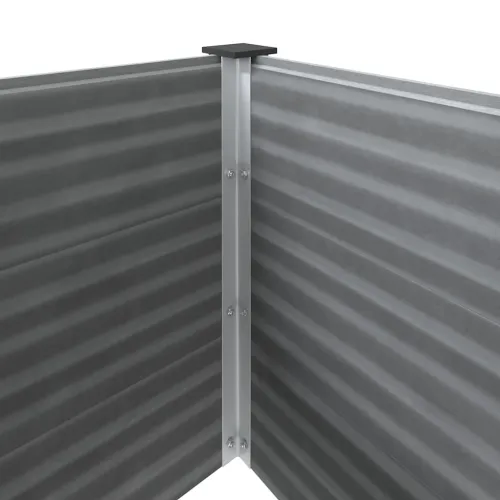 Vrtna Posuda za Sadnju WPC 150x50x91 cm Siva - Siva 150 x 50 x 91 cm 1 Cijena