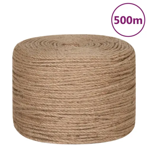 Uže od Jute 6 mm 500 m - Prirodna 1 500 m 6 mm Cijena