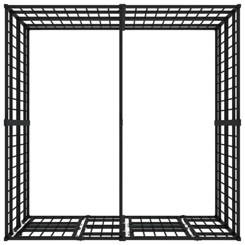 Vanjski kavez za pse čelični 3,69 m² - 192 x 192 x 200 cm Bez krova Cijena