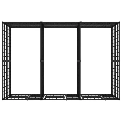 Vanjski kavez za pse čelični 5,53 m² - 288 x 192 x 200 cm 1 Bez krova Cijena