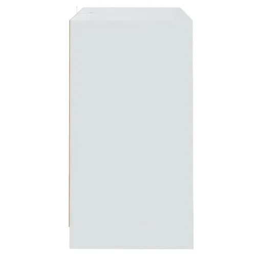 Komode 2 kom bijele 70 x 41 x 75 cm konstruirano drvo - Bijela 1 Cijena