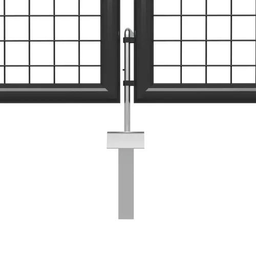 Dvorišna vrata - Vrtna vrata Čelik 350x100 cm Antracit - Antracit 350 x 100 cm Cijena