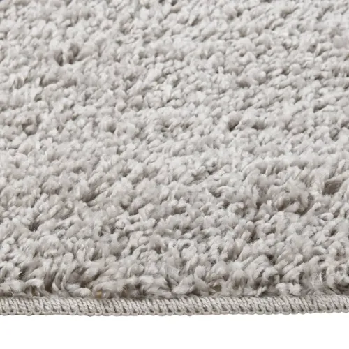 Čupavi tepih svjetlosivi 80 x 150 cm protuklizni - Svjetlosiva 80 x 150 cm Cijena