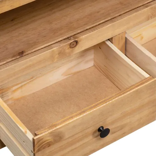 Kutni TV ormarić od borovine 93x49x49 cm Panama Range - Smeđa 1 Cijena