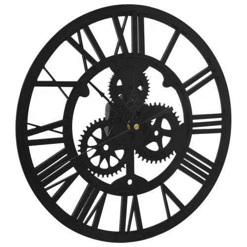 325168 Wall Clock Black 30 cm Acrylic - Crna Cijena
