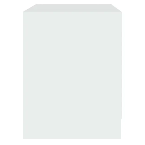 Noćni ormarić bijeli 45 x 34,5 x 44,5 cm konstruirano drvo - Bijela 1 Cijena