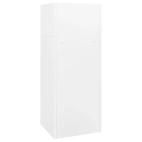 Ormarić za sedla bijeli 53 x 53 x 140 cm čelični - Bijela 53 x 53 x 140 cm Cijena