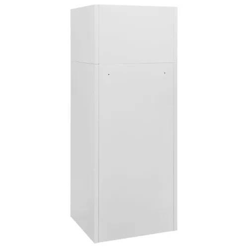 Ormarić za sedla svjetlosivi 53 x 53 x 140 cm čelični - Svjetlosiva 53 x 53 x 140 cm Cijena