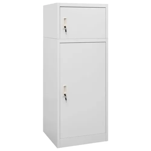 Ormarić za sedla svjetlosivi 53 x 53 x 140 cm čelični - Svjetlosiva 53 x 53 x 140 cm Cijena