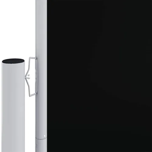 Uvlačiva bočna tenda crna 180 x 600 cm - Crna 180 x 600 cm Cijena