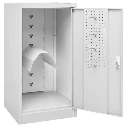Ormarić za sedla svjetlosivi 53 x 53 x 105 cm čelični - Svjetlosiva 53 x 53 x 105 cm Cijena