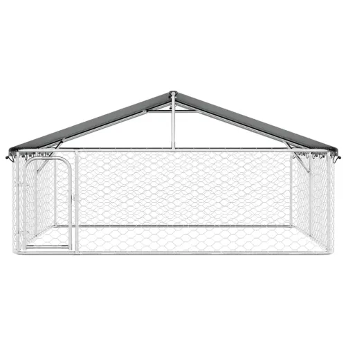Vanjski kavez za pse s krovom 300 x 300 x 150 cm - 300 x 300 x 150 cm 1 Cijena
