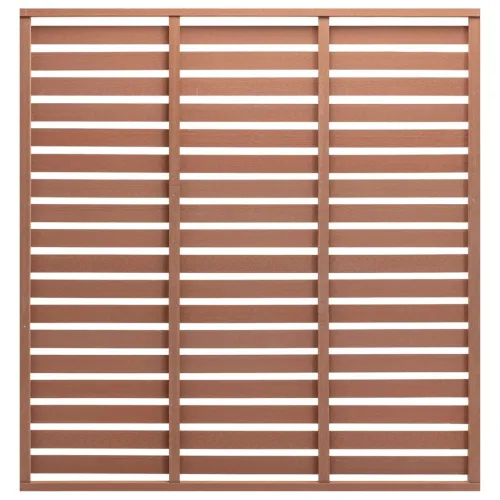 Panel za ogradu WPC 180 x 180 smeđi - Smeđa 180 x 180 cm 1 Cijena