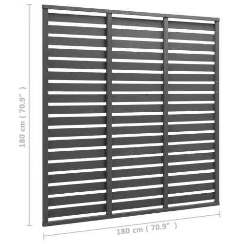 Panel za ogradu WPC 180 x 180 cm sivi - Siva 180 x 180 cm 1 Cijena