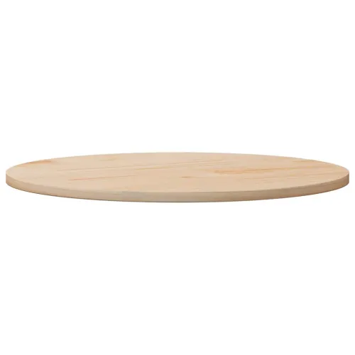 Ploča za stol Ø 80 x 2,5 cm od masivne borovine - Prirodna Ø 80 x 2.5 cm Cijena