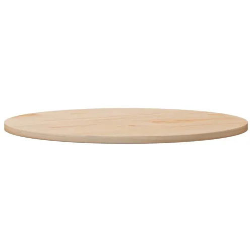 Ploča za stol Ø 90 x 2,5 cm od masivne borovine - Prirodna Ø 90 x 2.5 cm Cijena