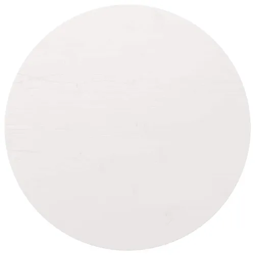 Ploča za stol bijela Ø 90 x 2,5 cm od masivne borovine - Bijela Ø 90 x 2.5 cm Cijena