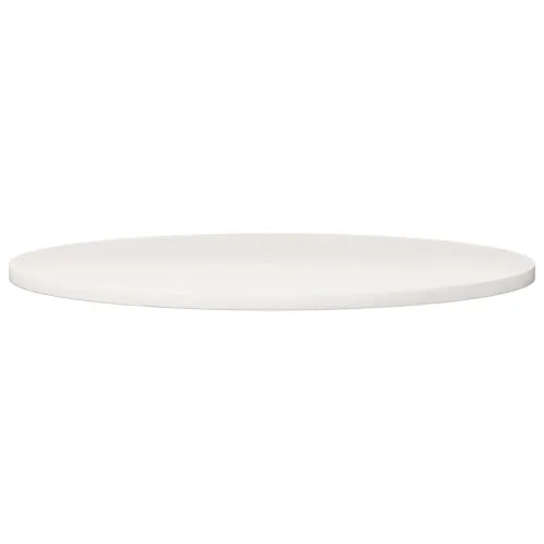 Ploča za stol bijela Ø 90 x 2,5 cm od masivne borovine - Bijela Ø 90 x 2.5 cm Cijena
