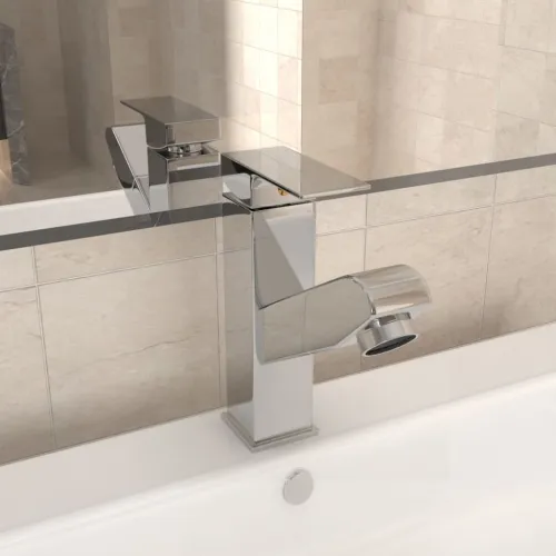 Slavina za Lavabo - Umivaonik s funkcijom izvlačenja krom 157 x 172 mm - kromirana završna obrada Kromirana završna obrada Cijena