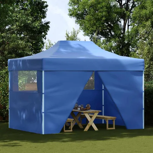 Sklopivi Pop up Šator - Pop up šator za plažu sa 4 Panela 3x4,5 m Plavi - Plava Cijena