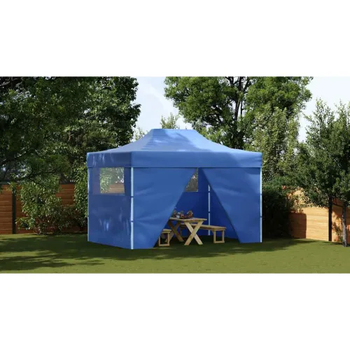 Sklopivi Pop up Šator - Pop up šator za plažu sa 4 Panela 3x4,5 m Plavi - Plava Cijena