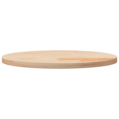 Ploča za stol Ø 60 x 2,5 cm od masivne borovine - Prirodna Ø 60 x 2.5 cm Cijena