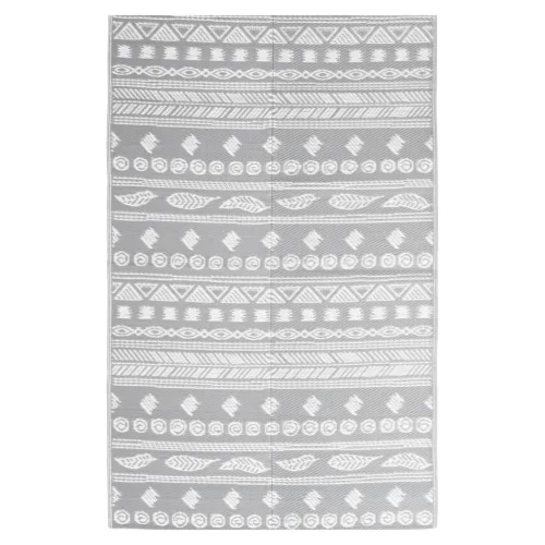 Vanjski tepih ARAKIL sivi 160 x 230 cm PP - Sivi uzorak 160 x 230 cm 1 Cijena