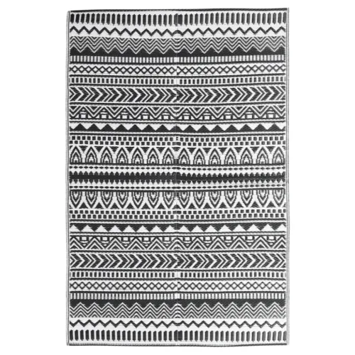 Vanjski tepih ARAKIL crni 190 x 290 cm PP - Crno-bijelo 190 x 290 cm 1 Cijena