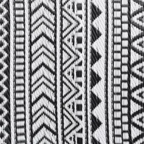 Vanjski tepih ARAKIL crni 190 x 290 cm PP - Crno-bijelo 190 x 290 cm 1 Cijena