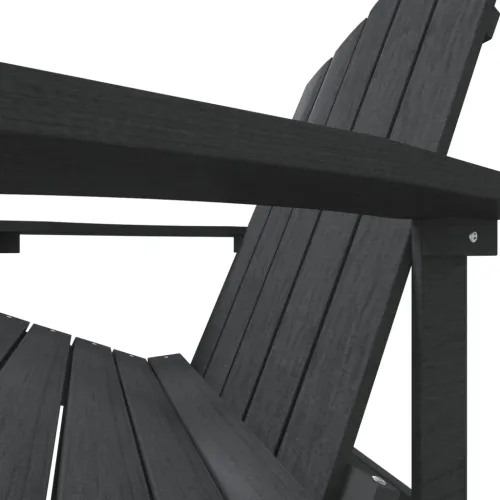 Vrtna stolica Adirondack HDPE antracit - Antracit 1 fotelja Cijena