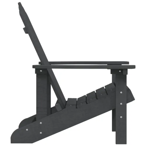 Vrtna stolica Adirondack HDPE antracit - Antracit 1 fotelja Cijena