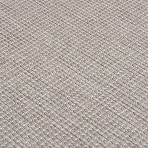 Vanjski tepih ravnog tkanja 100 x 200 cm svijetlo sivi - Svjetlosiva 100 x 200 cm Cijena