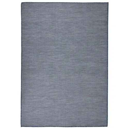 Vanjski tepih ravnog tkanja 160 x 230 cm plavi - Plava 160 x 230 cm Cijena