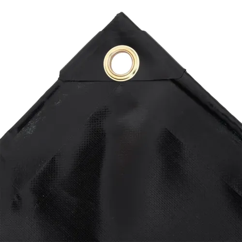 Cerada 650 g/m² 4 x 7 m crna - Crna 4 x 7 m 1 s ušicama Cijena