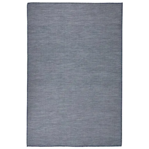 Vanjski tepih ravnog tkanja 120 x 170 cm plavi - Plava 120 x 170 cm Cijena