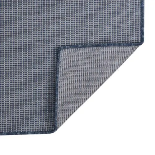 Vanjski tepih ravnog tkanja 120 x 170 cm plavi - Plava 120 x 170 cm Cijena